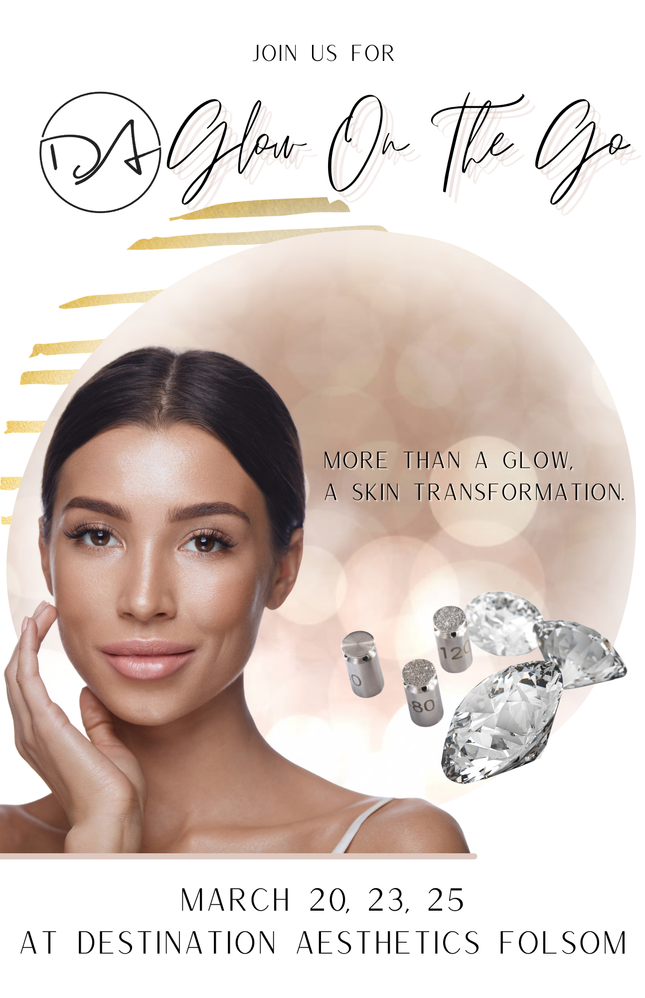 Join us for Glow on the Go: More than a glow, a skin transformation