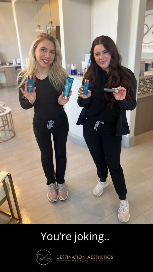 You’re joking….. 😏
⠀⠀⠀⠀⠀⠀⠀⠀⠀
In all seriousness, if SPF isn’t already a non-negotiable in your skincare routine then this is the year to make it one. Your skin will thank you! 🙏🏽🤩
⠀⠀⠀⠀⠀⠀⠀⠀⠀
☀️ Sunscreen options for ALL skin types available in office or in our beauty store via the link in our bio! 
⠀⠀⠀⠀⠀⠀⠀⠀⠀
#spfcompliant #colorescience #spf