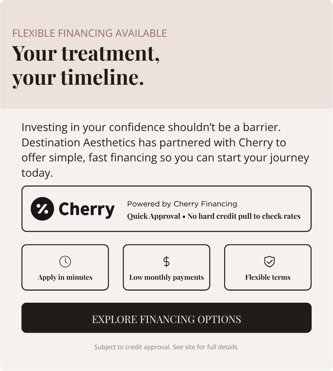 financing